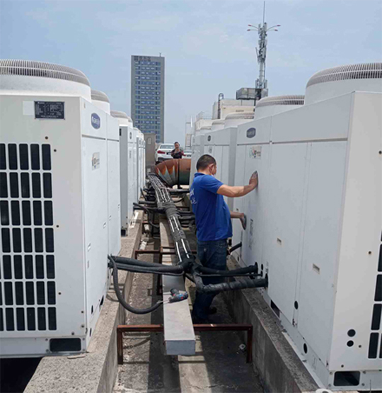 长沙中央空调制热和不制冷系统维修方法